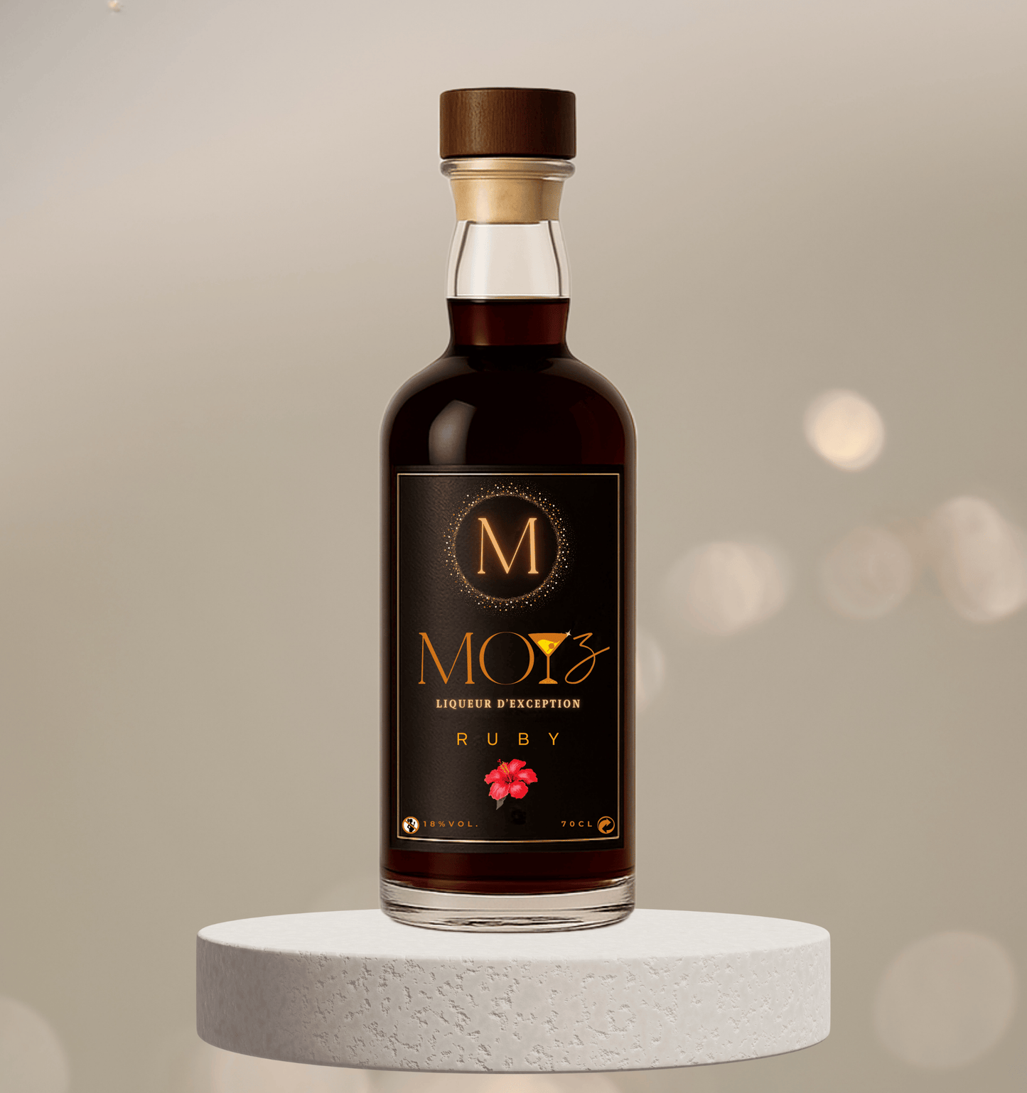 🌺 RUBY – Liqueur de Bissap Artisanale | Saveurs Florales & Exotiques