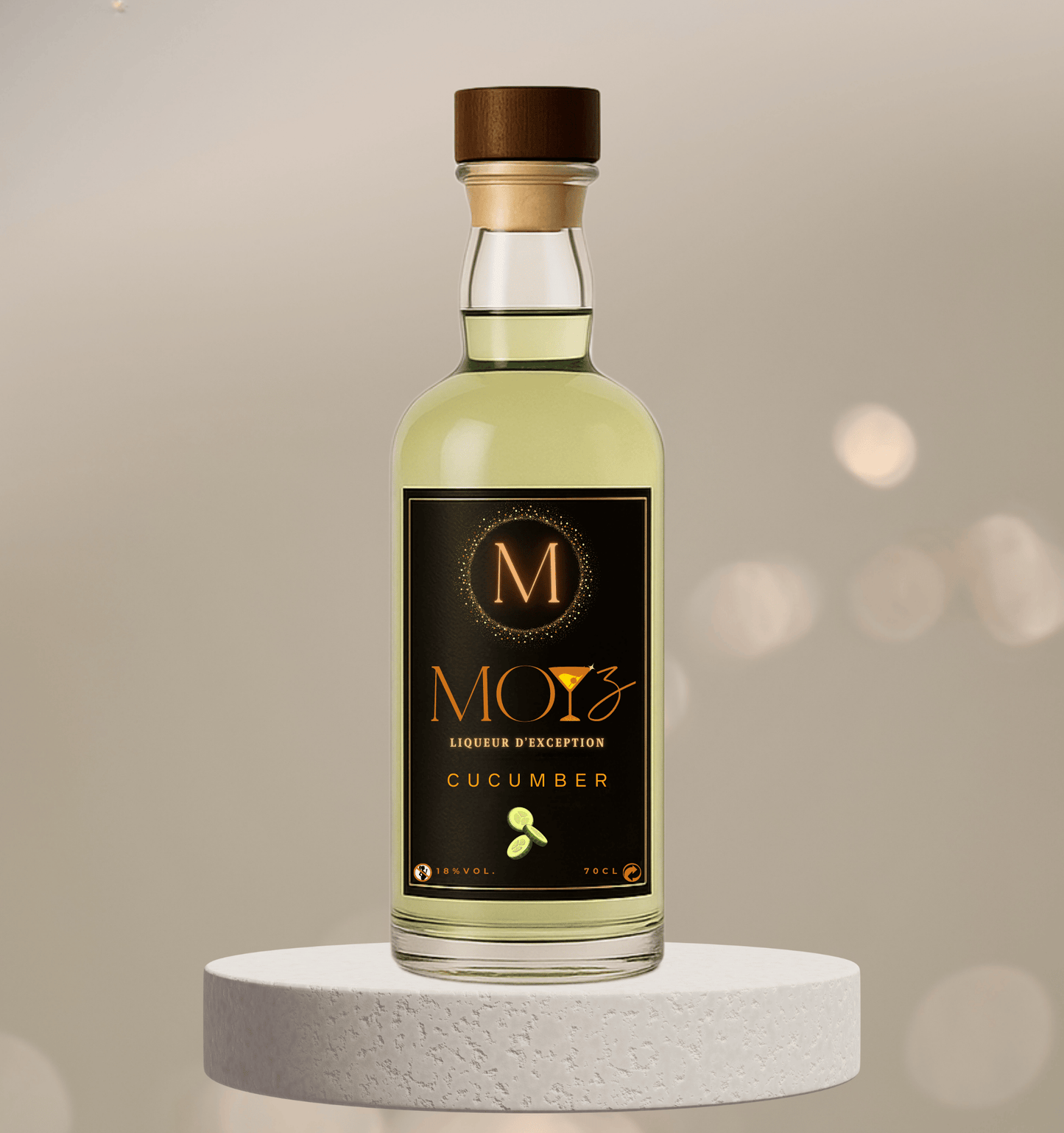 🥒 CUCUMBER – Liqueur de Concombre Artisanale | Fraîcheur Unique & Raffinée